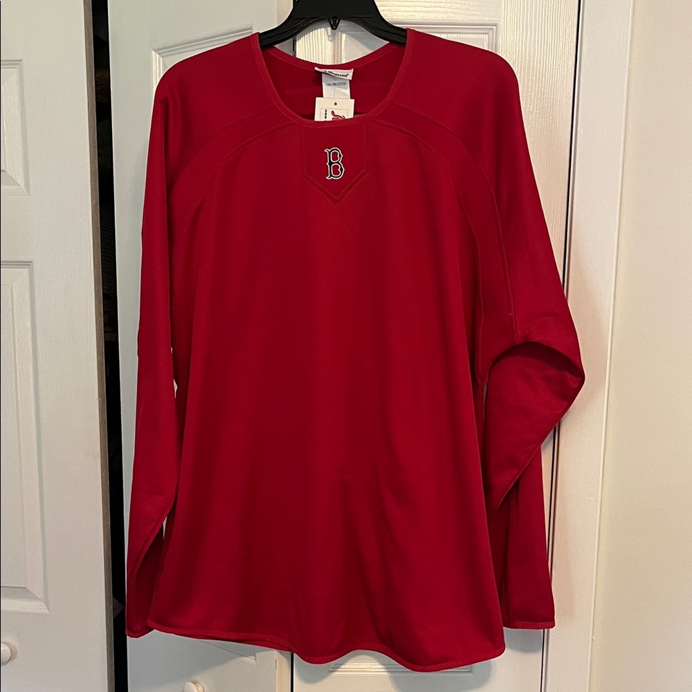 Vintage Therma Base Majestic Red Sox long sleeve jersey  XXL NWT